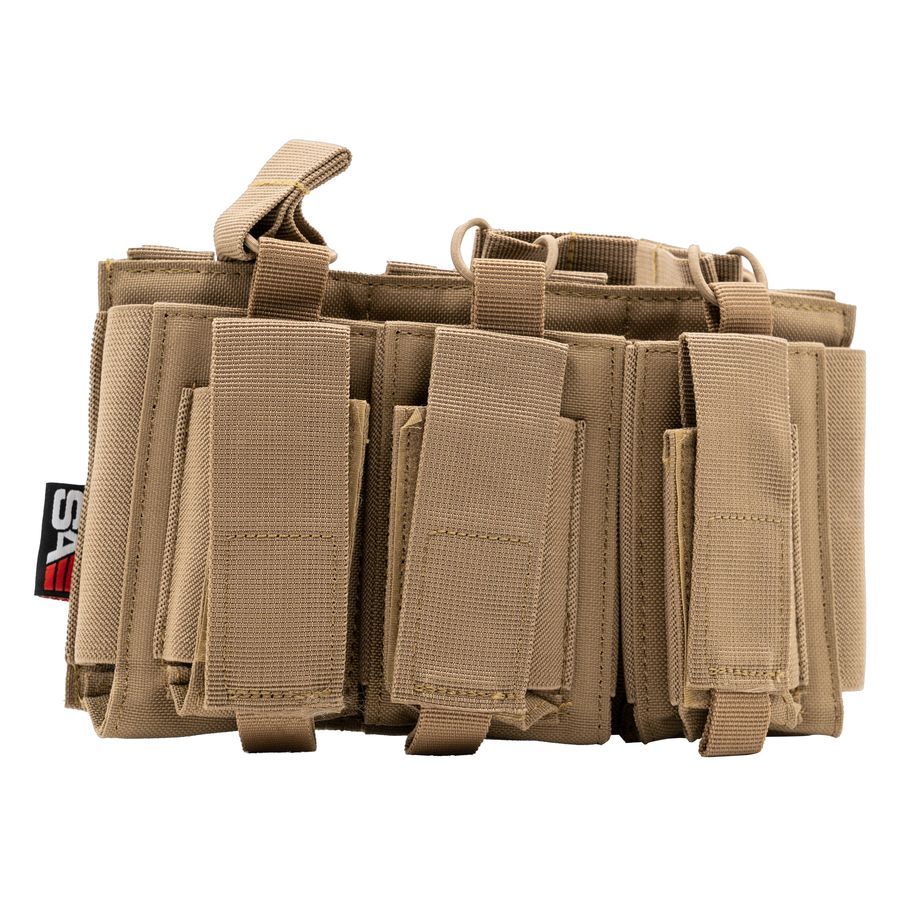 Swiss Arms Porte chargeur 3 poches MOLLE Coyote