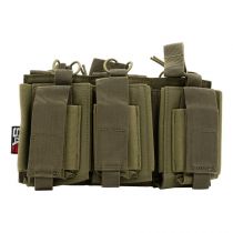 Swiss Arms Porte chargeur 3 poches MOLLE Vert OD