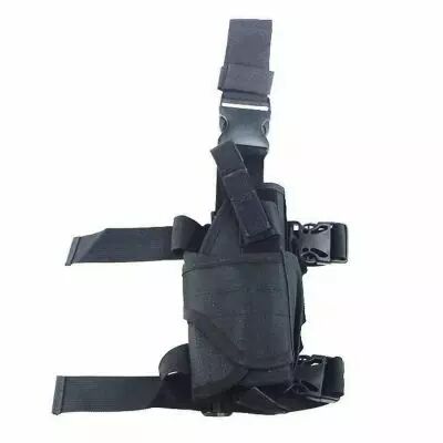 Tactical Holster de cuisse modulable droitier Noir
