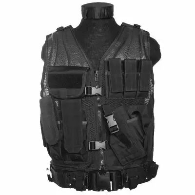 VESTE DE COMBAT USMC MOLLE NOIRE