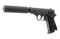 Walther PPK-S Gaz Blowback Noir Airsoft Umarex avec silencieux