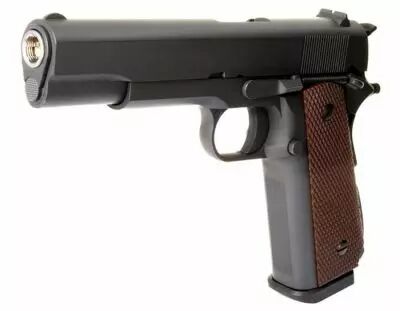 WE 1911 Graphite Full M�tal Blowback GAZ