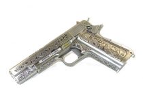 WE 1911 SILVER CLASSIC FLORAL PATTERN GBB