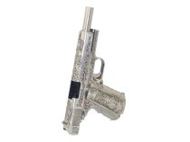 WE 1911 SILVER CLASSIC FLORAL PATTERN GBB