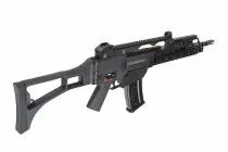 WE Airsoft G39 RAS Noir Gaz Blowback GBBR