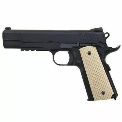 WE Airsoft M1911 Kimber Noir Full Metal Gaz Blowback