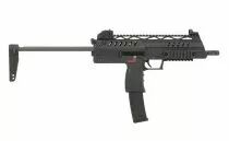 WE Airsoft SMG-8 Noir Gaz Blowback GBBR