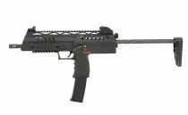 WE Airsoft SMG-8 Noir Gaz Blowback GBBR