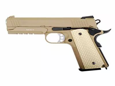 WE Desert Warrior 4.3 tan Blowback airsoft full m�tal