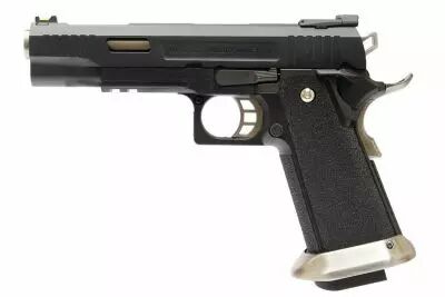WE Hi-Capa 5.1 Force Noir Full Metal Gaz Blowback