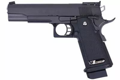 WE Hi-Capa 5.1 Version R Noir Full Metal Gaz Blowback
